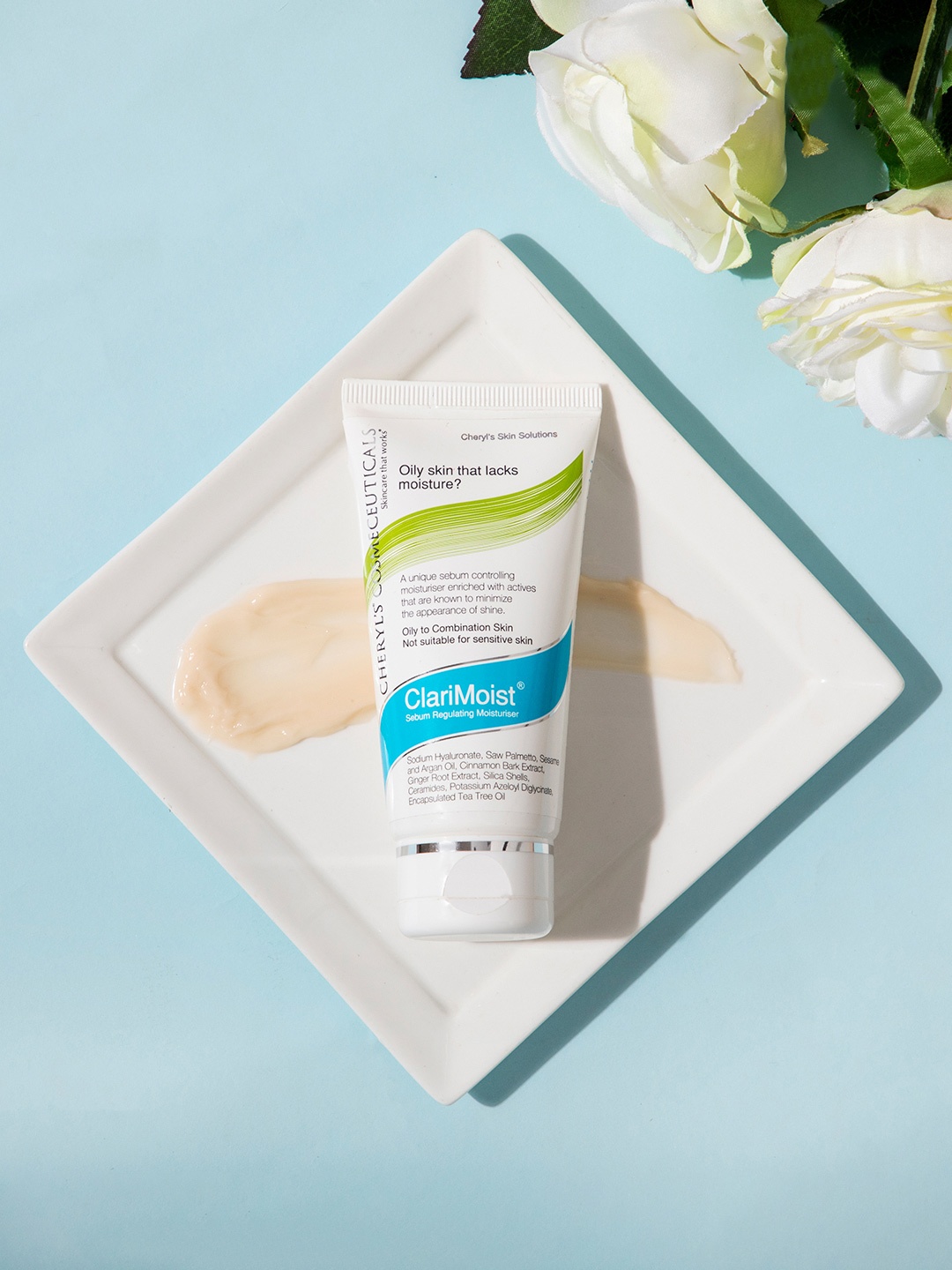 

Cheryls Cosmeceuticals ClariMoist Sebum Regulating Moisturizer with Cinnamon - 50 ml, White