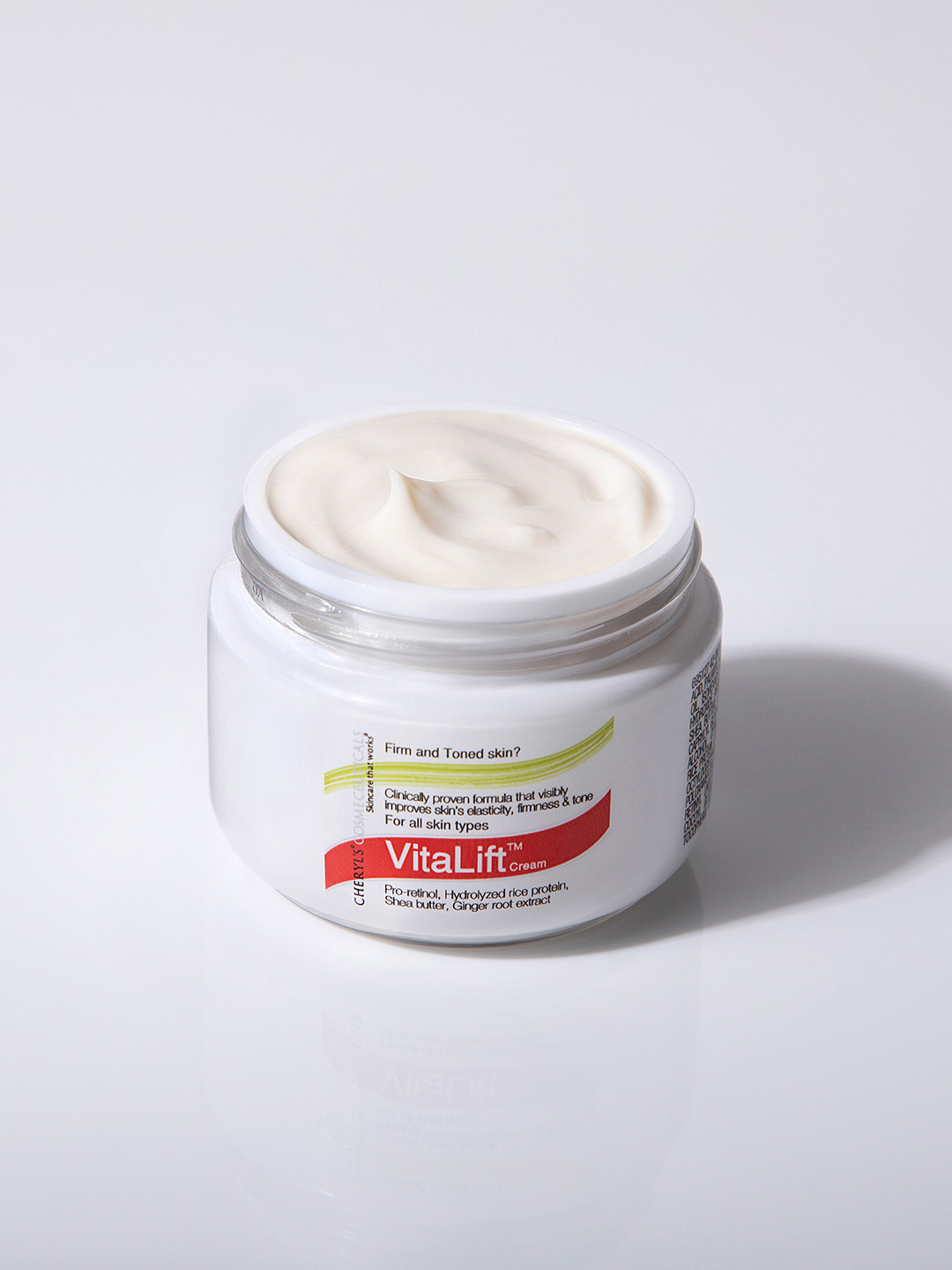 

Cheryls Cosmeceuticals Vitalift Cream Anti Ageing Face Cream for Firm & Toned Skin - 40 g, White