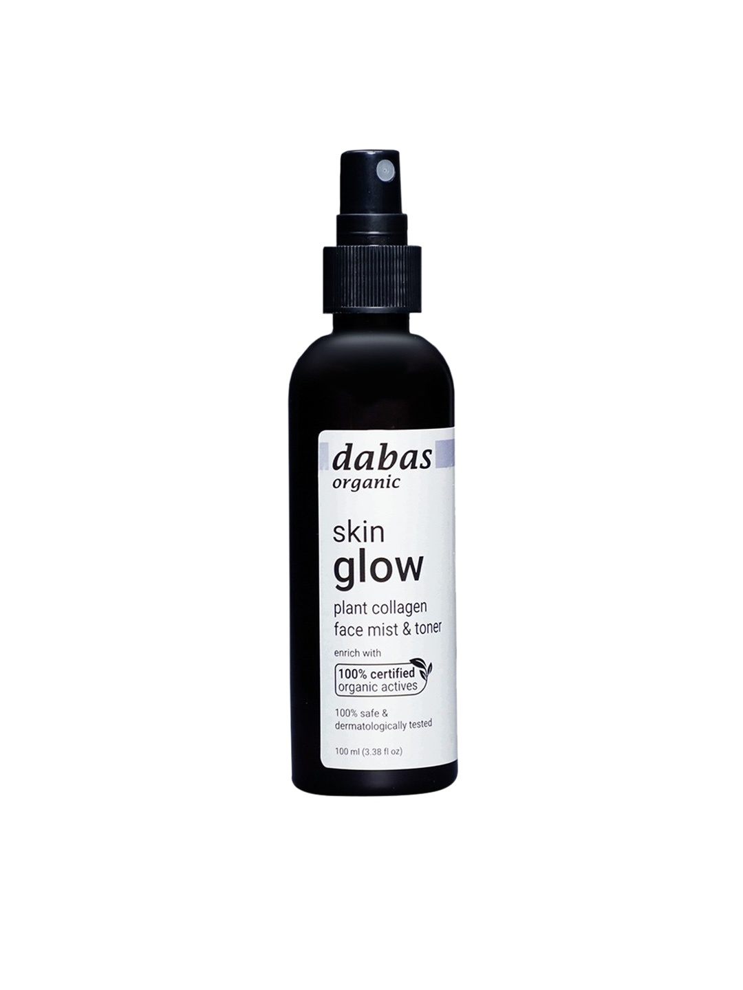 

Dabas Organic Plant Collagen Face Mist & Toner 100 ml, Transparent