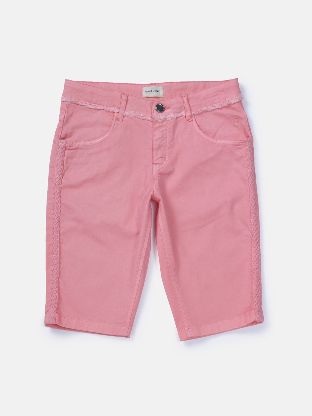 

Gini and Jony Girls Pink Shorts