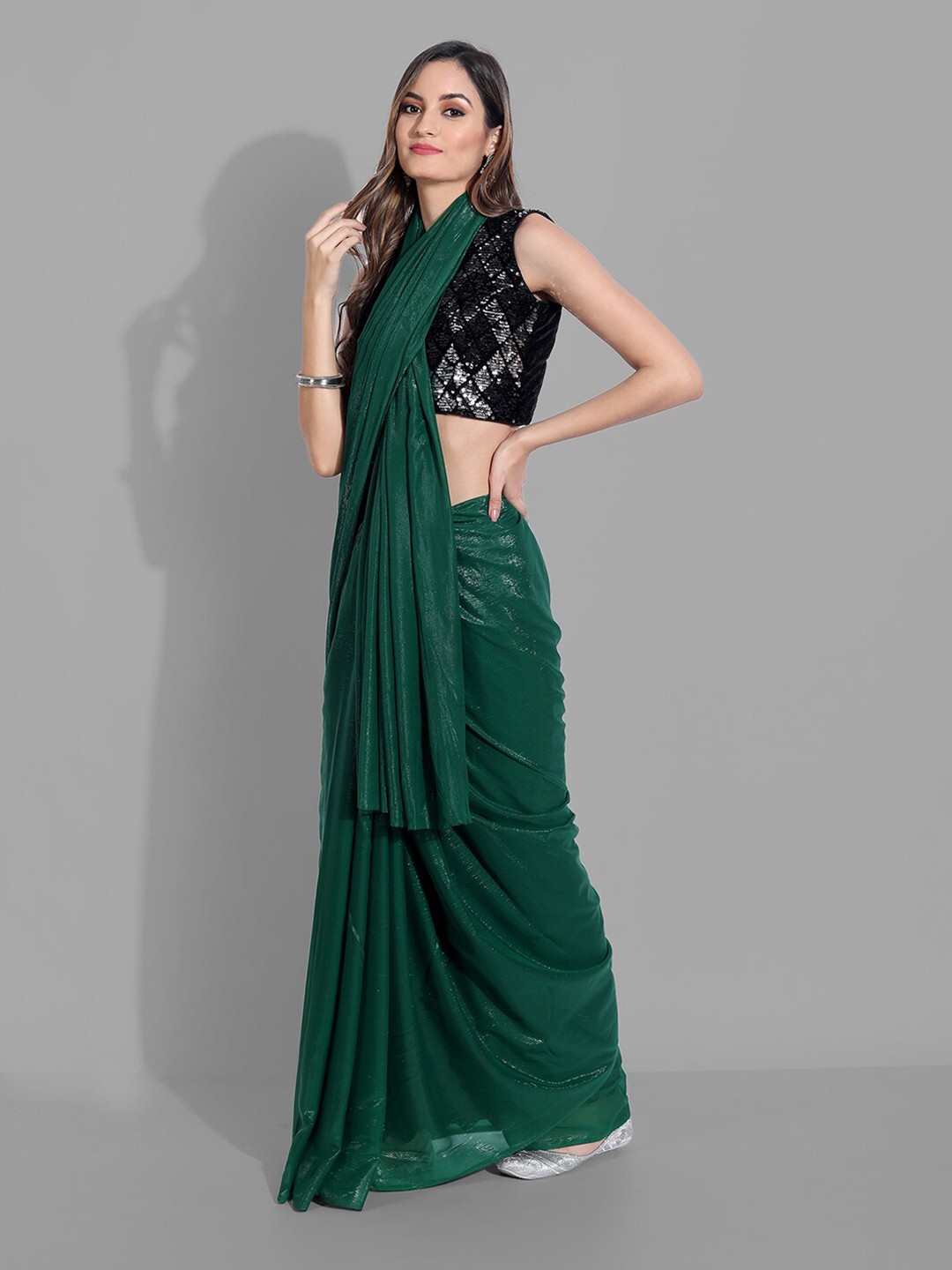 

Mitera Green Saree