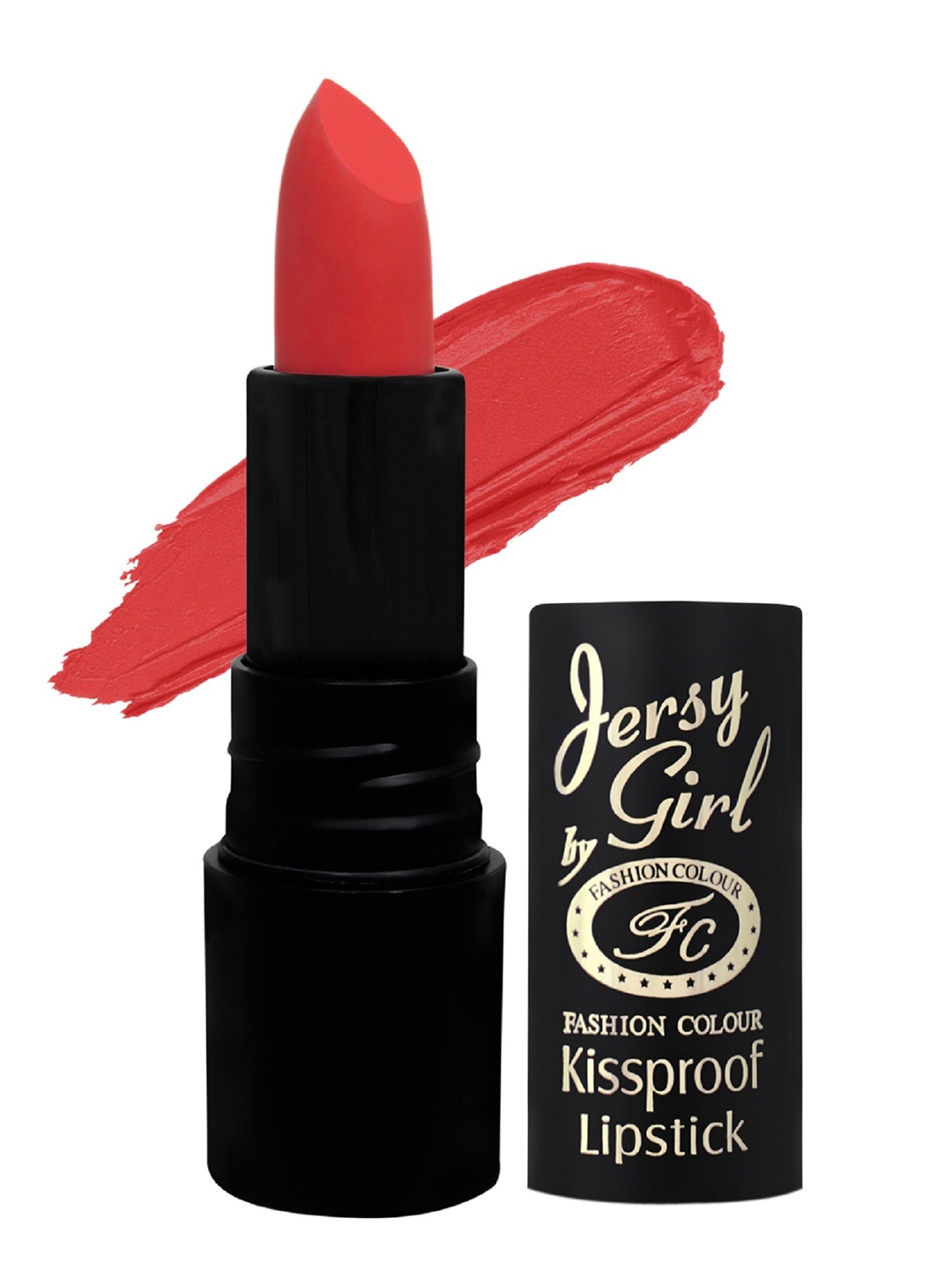 

Fashion Colour Jersy Girl Kissproof Matte Bullet Lipstick 3.8 g - Deep Red 04