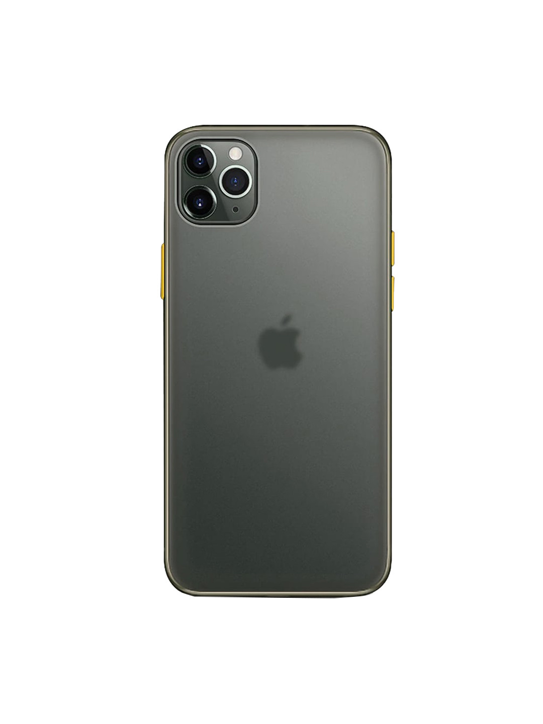 

TREEMODA Green Solid iPhone 11 Pro Back Case, Black
