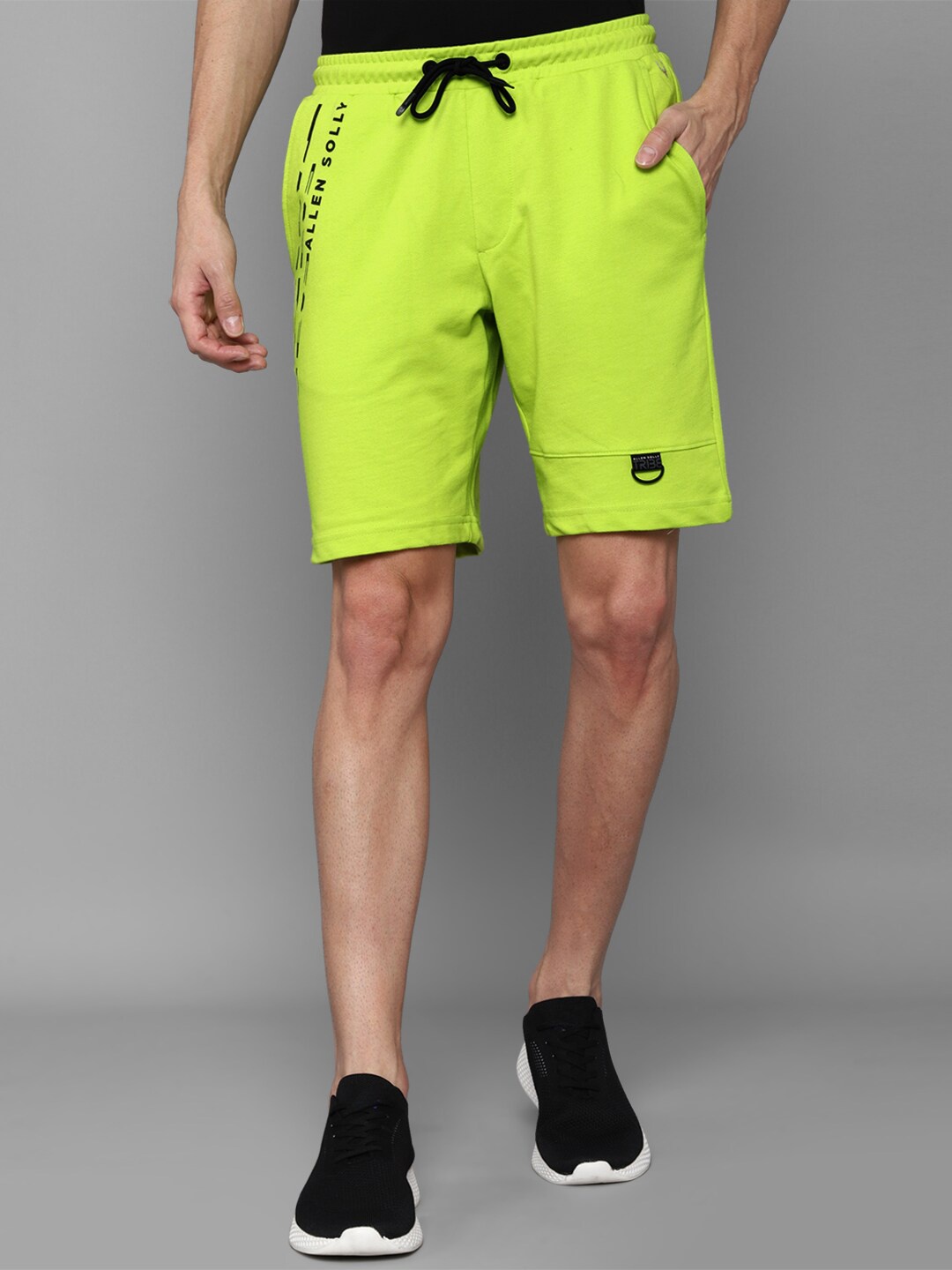 

Allen Solly Tribe Men Green Slim Fit Sports Shorts