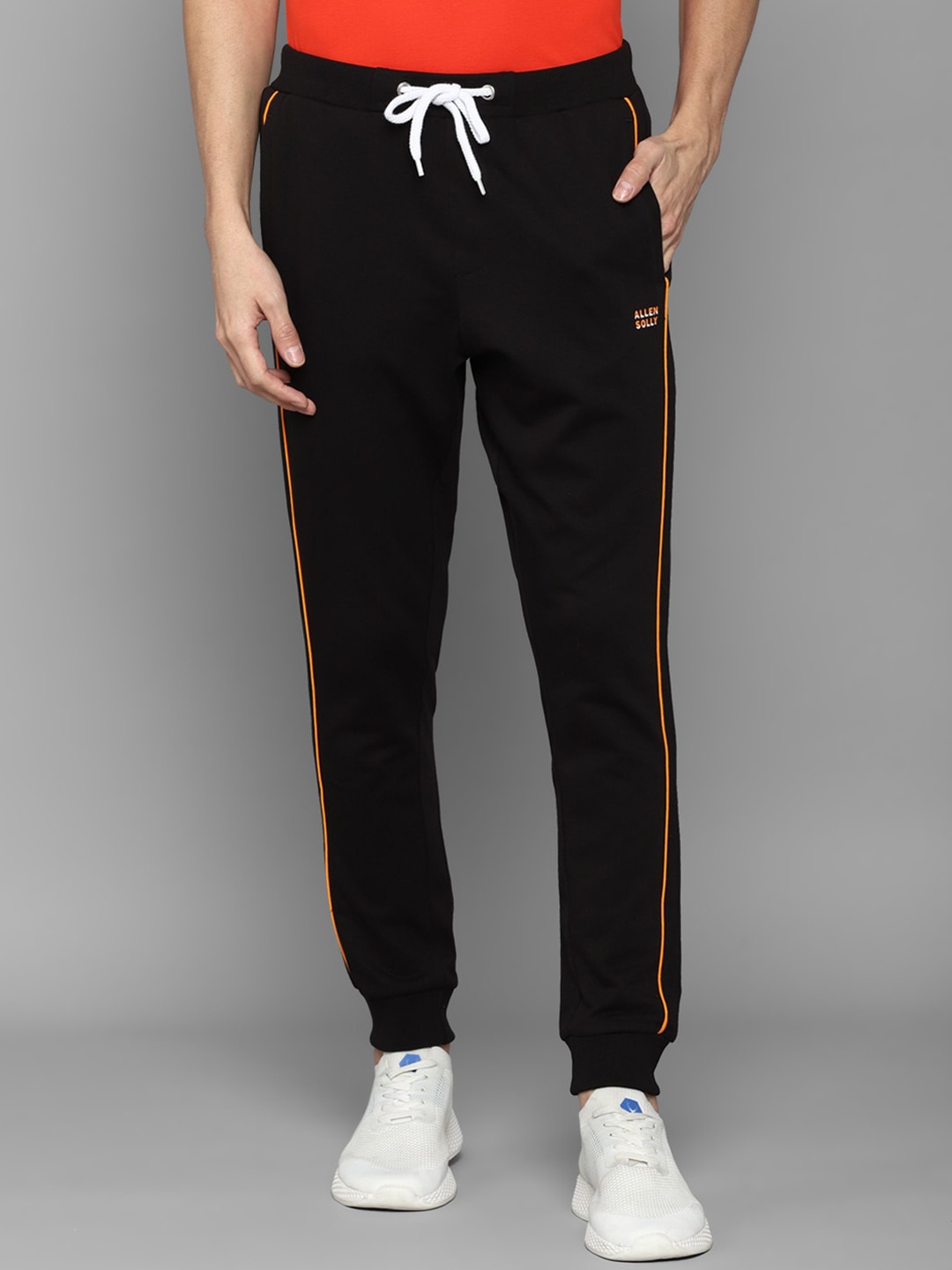 

Allen Solly Men Black Cotton Joggers