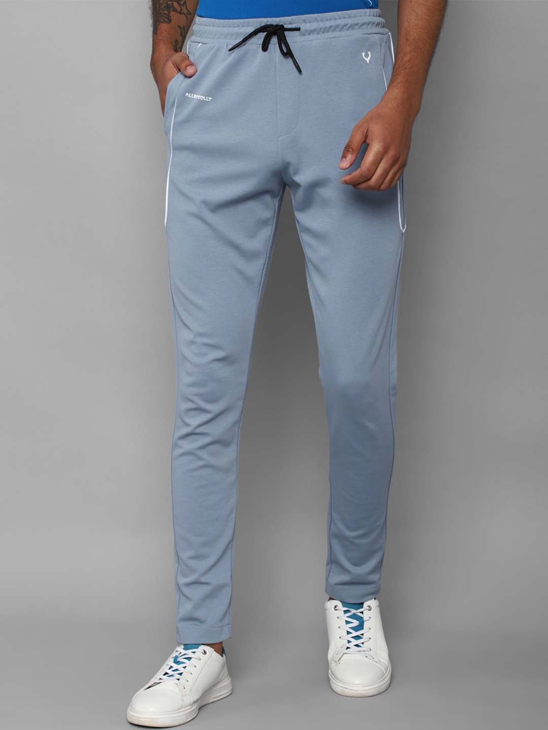 

Allen Solly Tribe Men Blue Solid Regular Fit Joggers