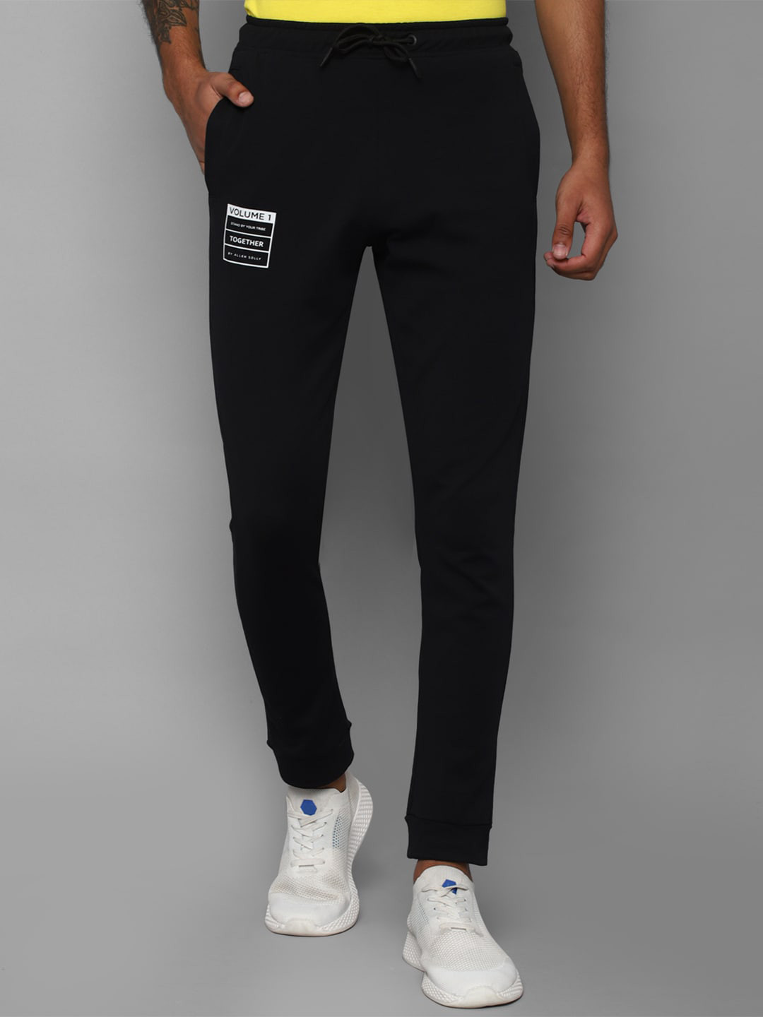 

Allen Solly Tribe Men Black Solid Joggers