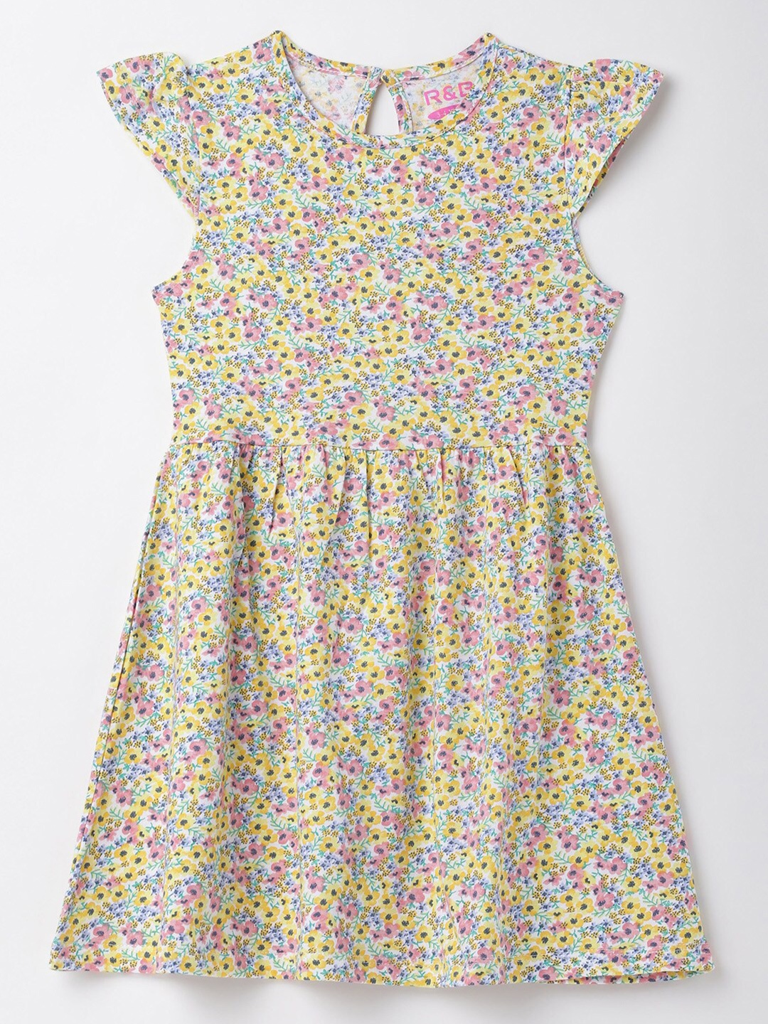 

R&B Yellow Floral Dress