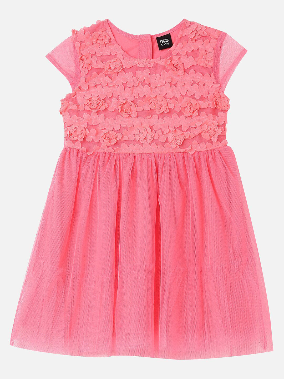 

R&B Pink A-Line Dress