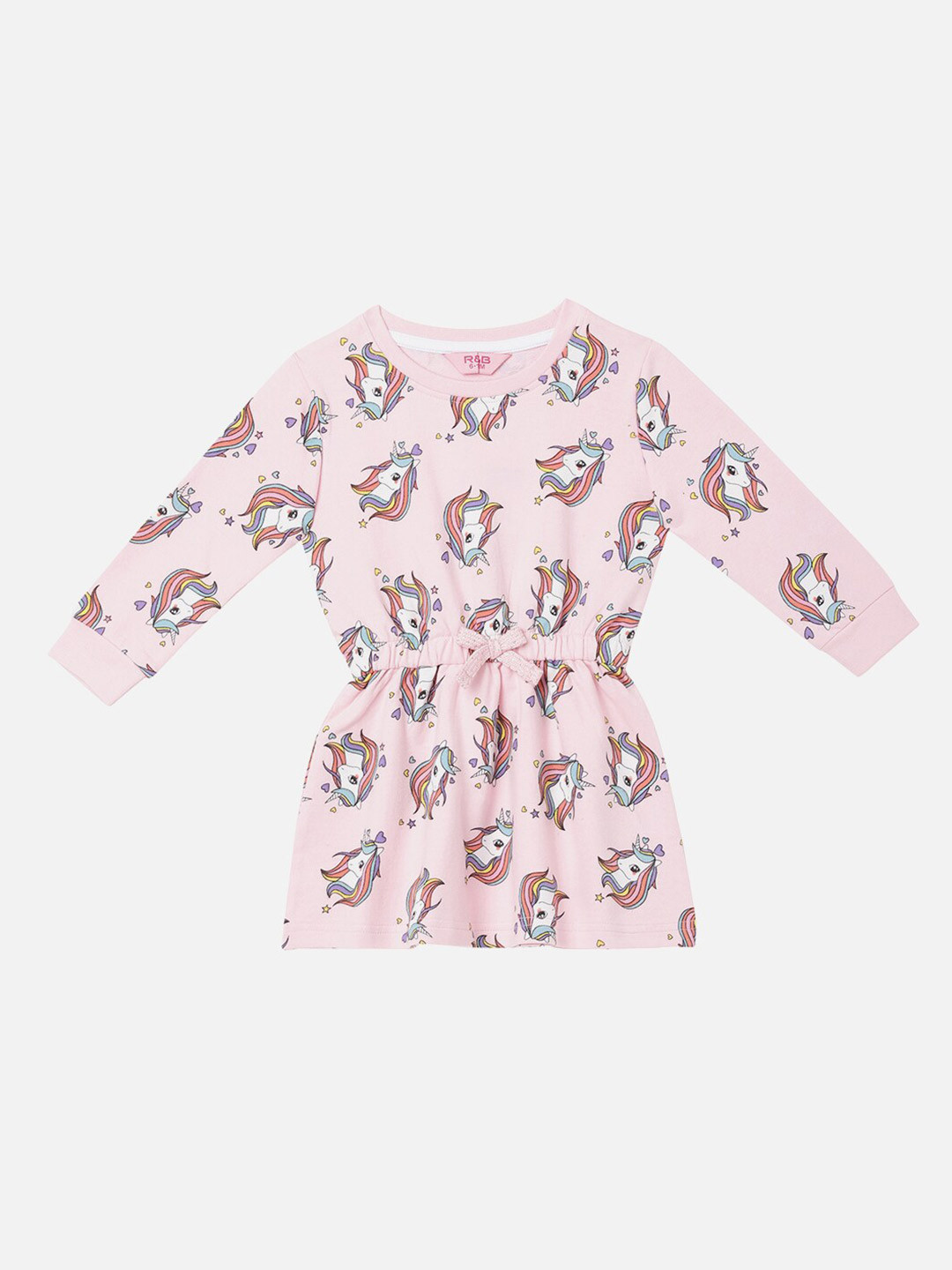 

R&B Pink Peplum Dress