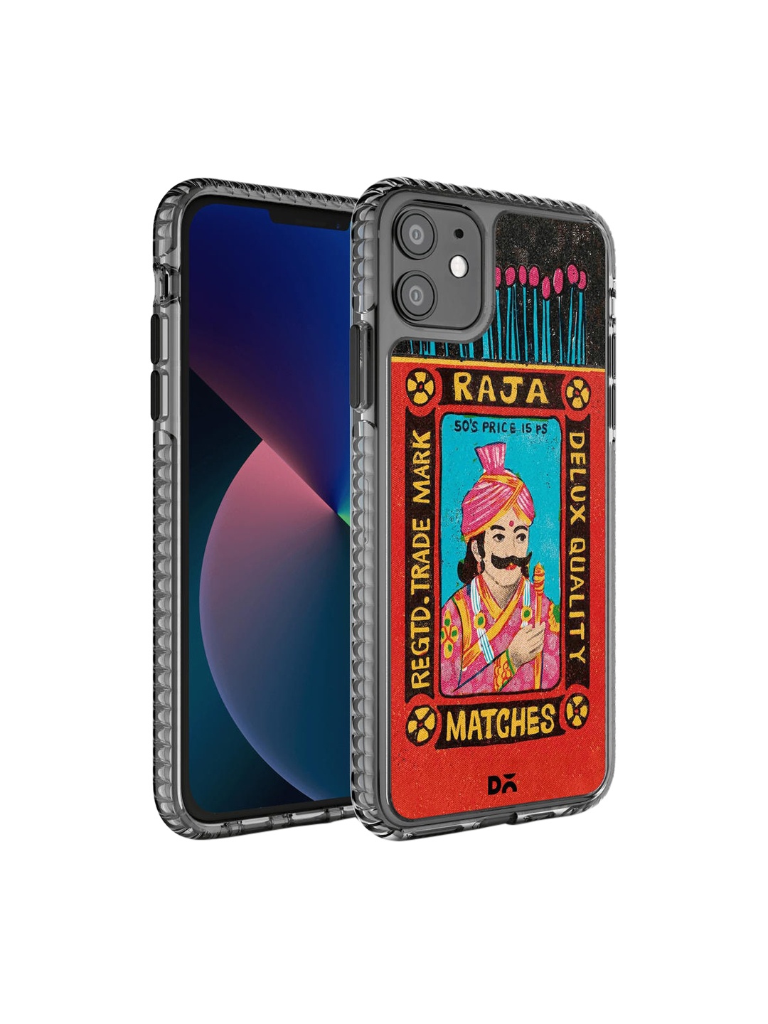 

DailyObjects Multi-Coloured Printed Raja Matchbox iPhone 11 Phone Case