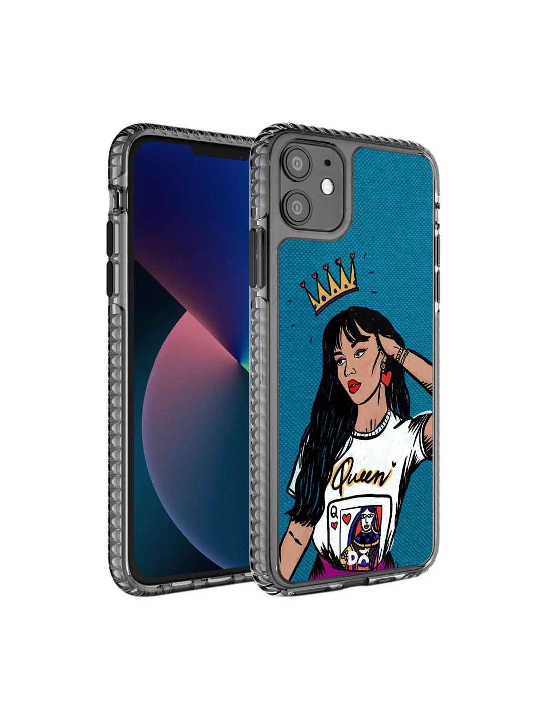 

DailyObjects Multi-Colored Printed IPhone 11 Back Case Mobile Accessories