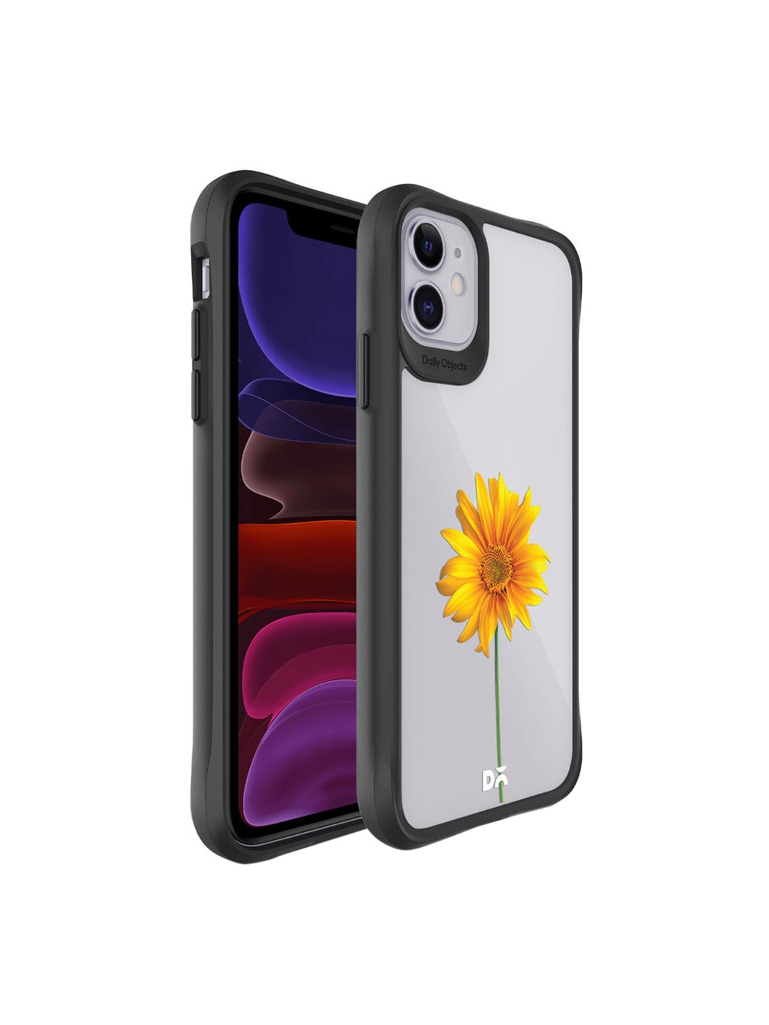 

DailyObjects Black & Grey Printed iPhone 11 Back Cover