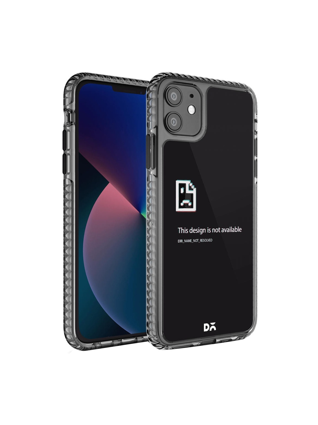 

DailyObjects Black Unavailable Stride Printed IPhone 11 Back Case
