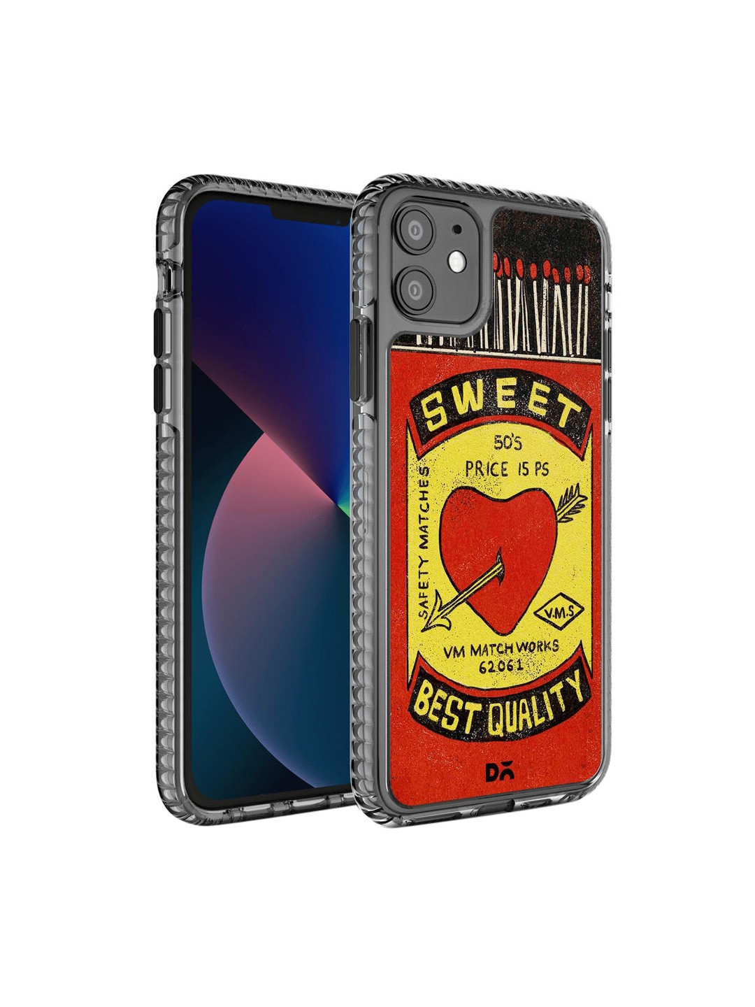 

DailyObjects Red & Yellow Sweet Matchbox Printed iPhone 11 Phone Case