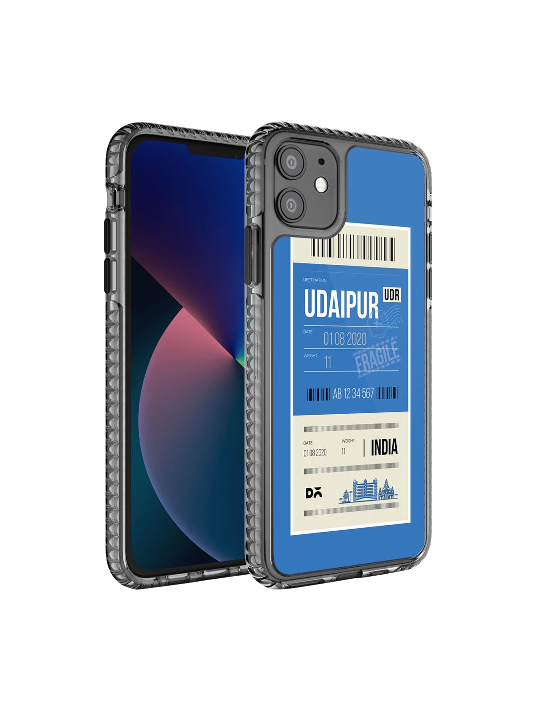 

DailyObjects Blue & White Udaipur City Tag Printed iPhone 11 Back Case