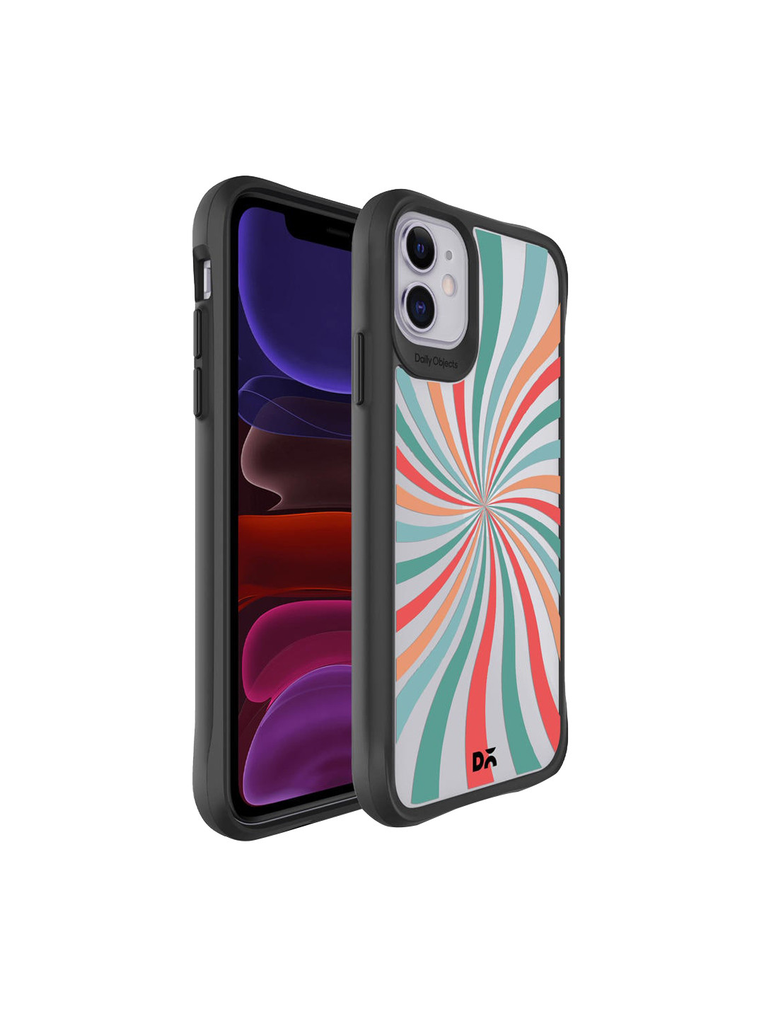

DailyObjects White & Pink Printed iPhone 11 Phone Case