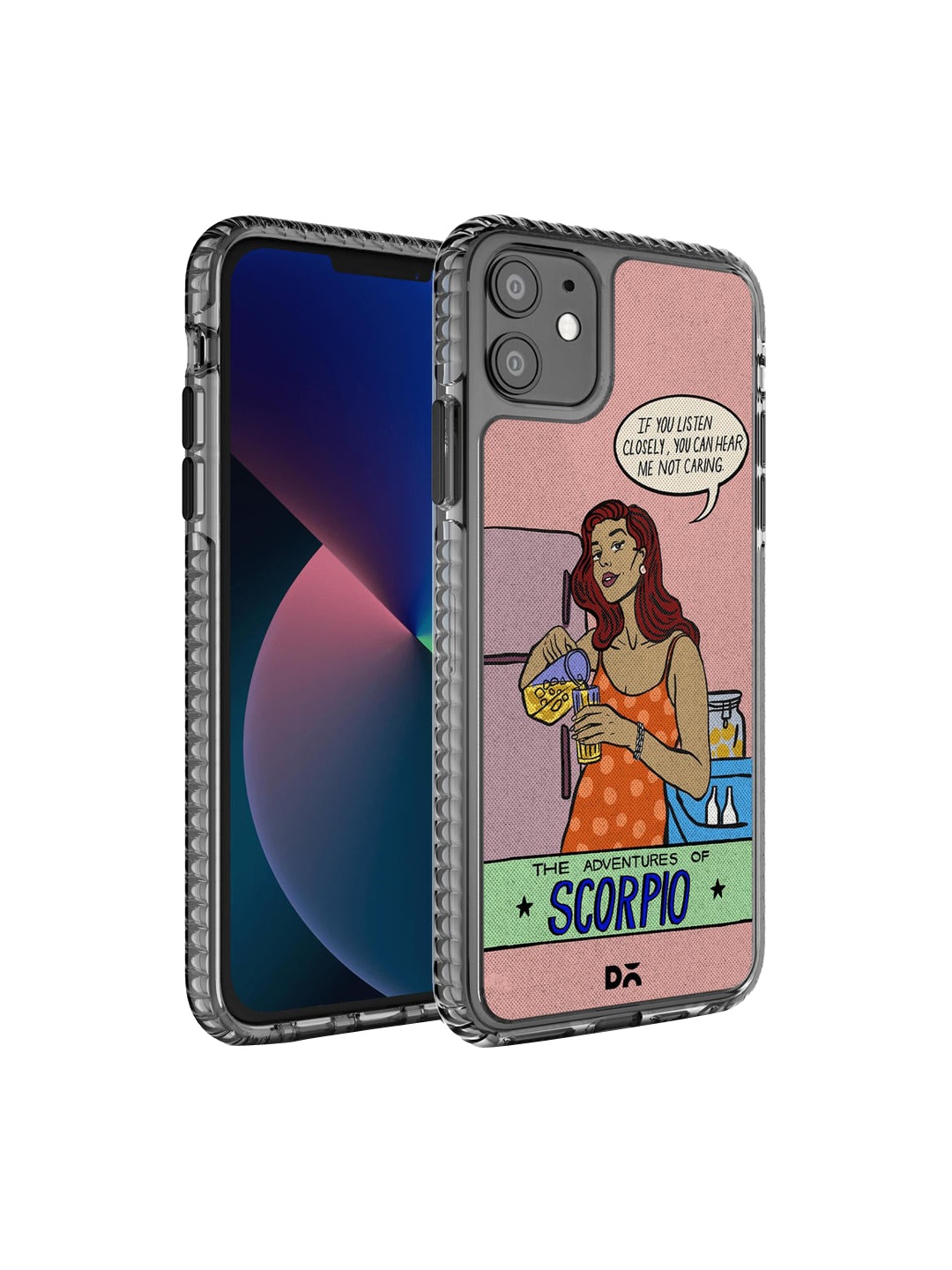 

DailyObjects Rust Brown & Orange Scorpio Stride 2.0 Case Cover For iPhone 11