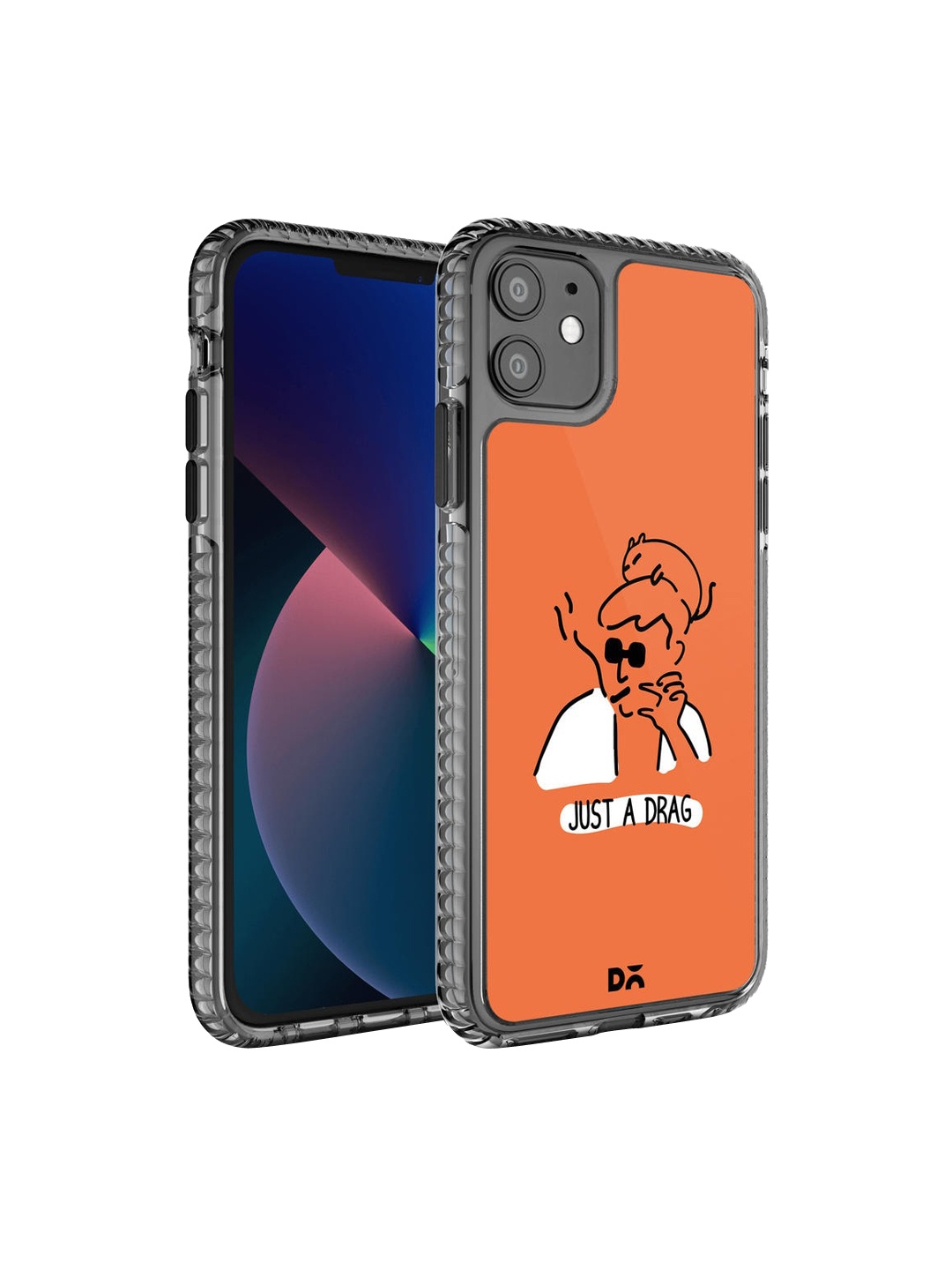 

DailyObjects Orange Printed iPhone 11 Phone Case