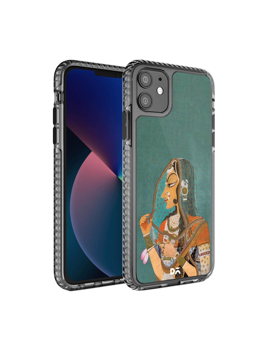 

DailyObjects Green ieled Woman Stride Printed iPhone 11 Phone Case