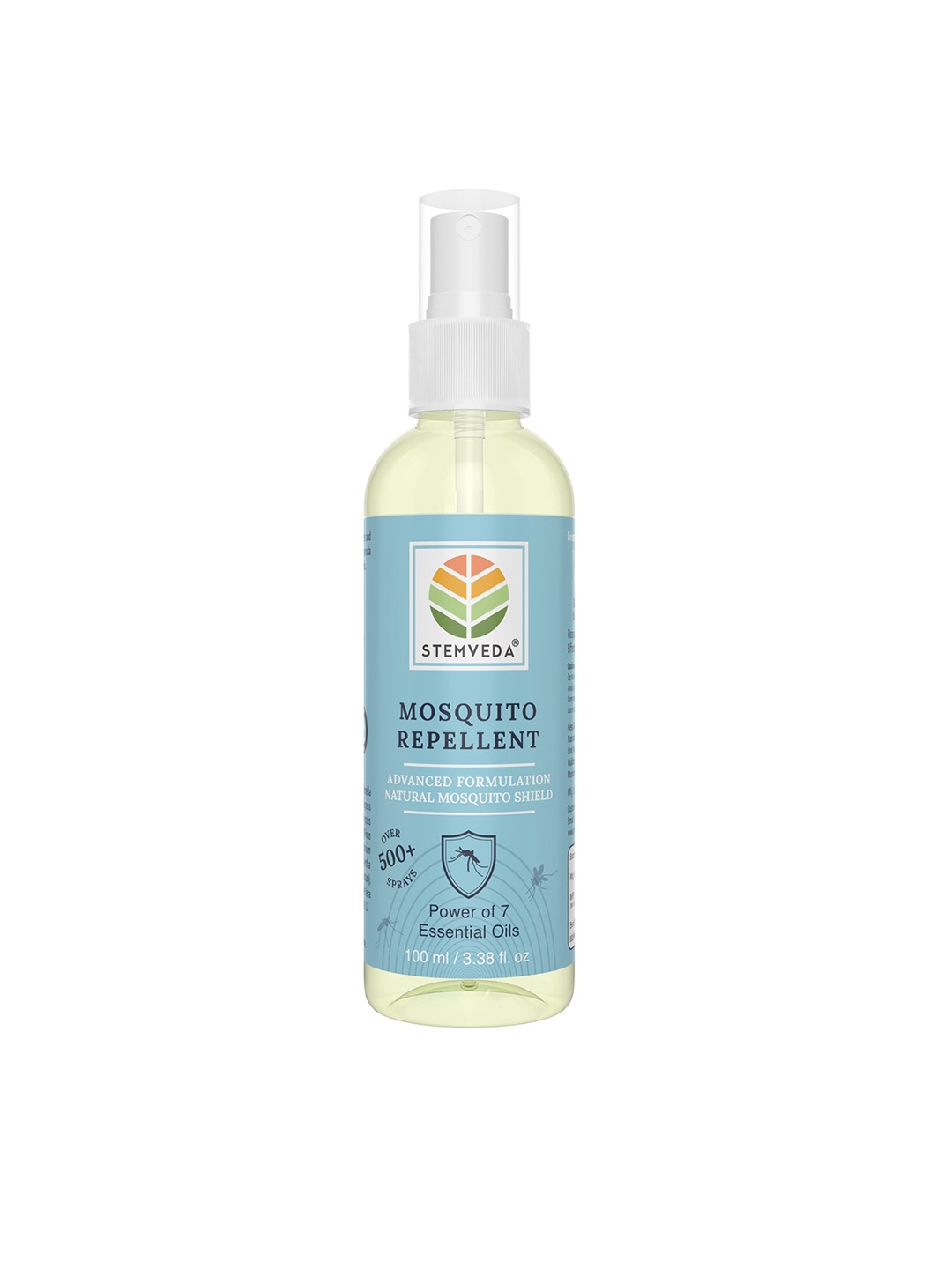 

STEMVEDA Herbal Mosquito Repellent Spray 100ml, Blue