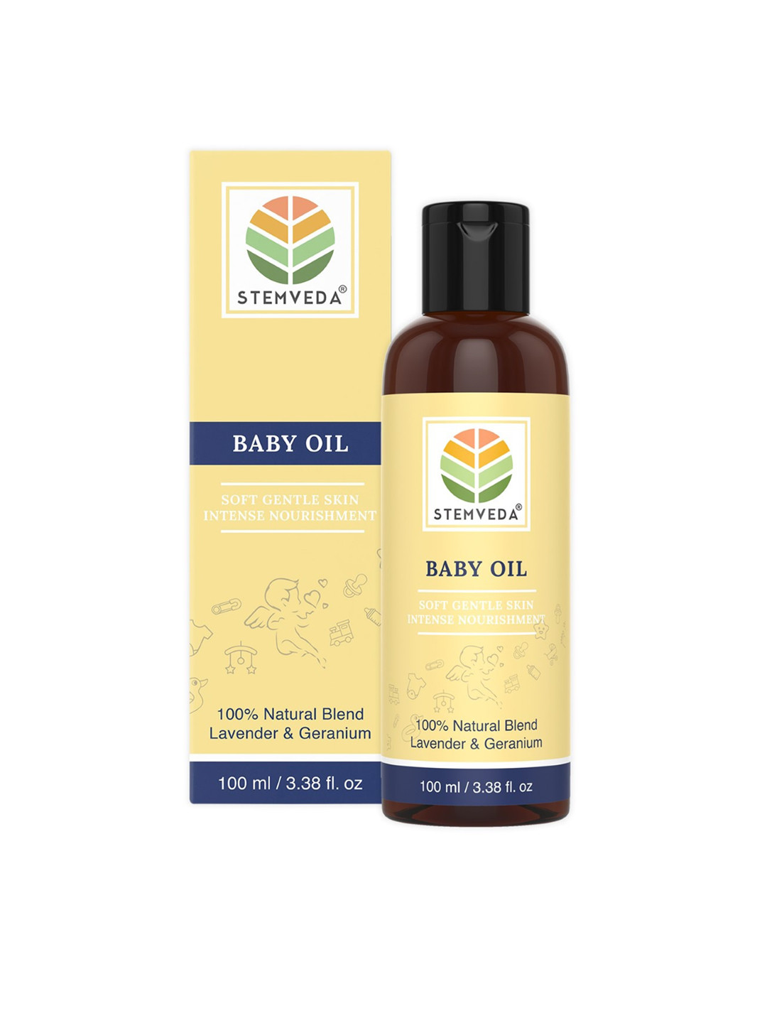 

STEMVEDA Baby Massage Oil 100 ml, Yellow