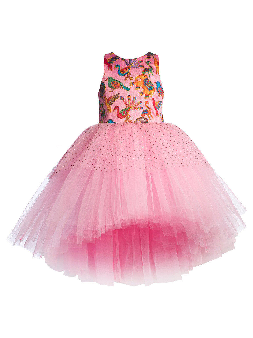 

Toy Balloon kids Pink Net Dress