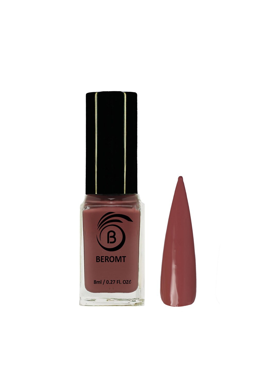 

BEROMT Solid Twist Vegan Fast-Dry High Gloss Gel Nail Polish - Shade 7028, Pink