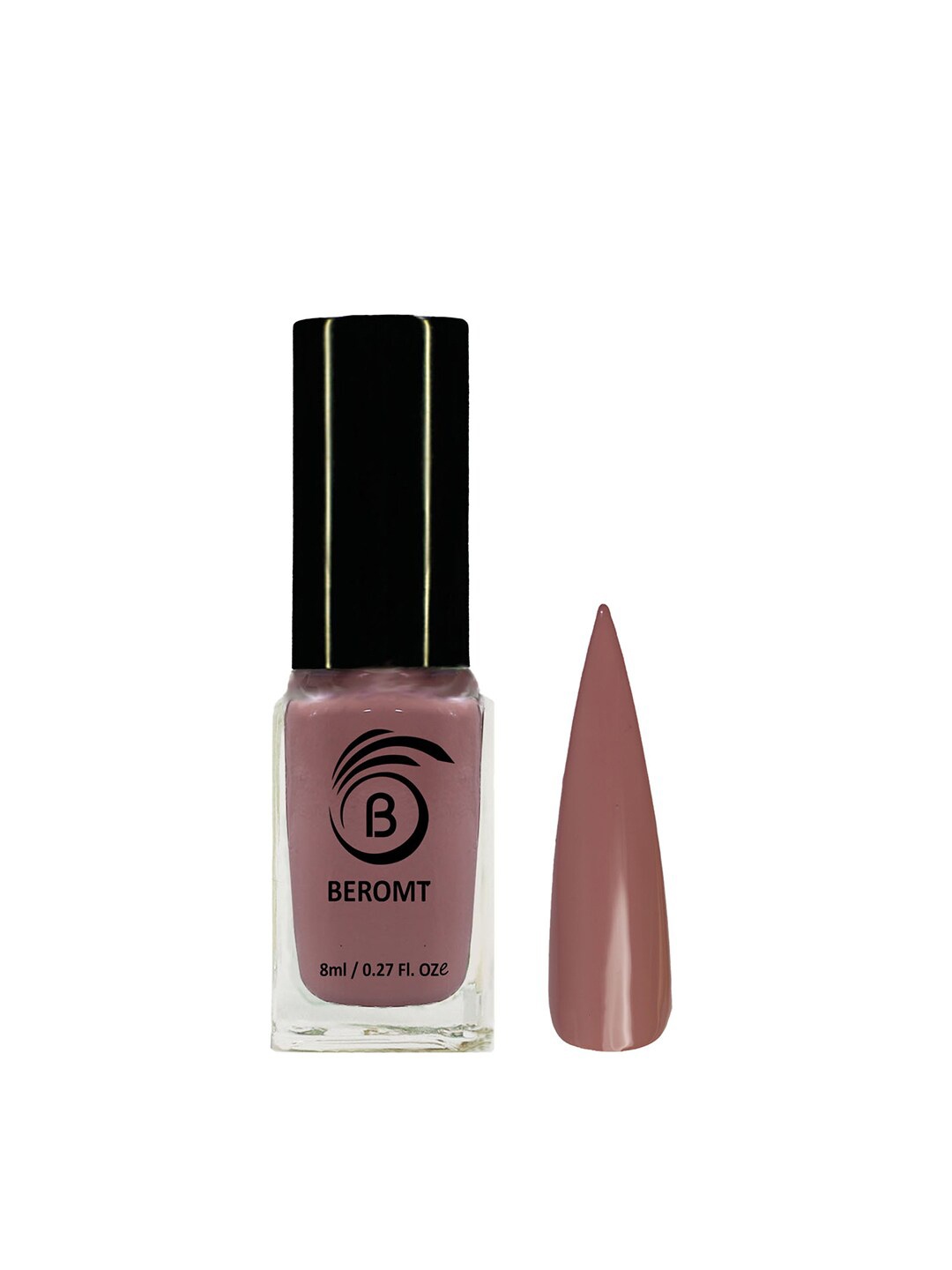 

BEROMT Solid Twist Vegan Fast-Dry High Gloss Gel Nail Polish - Shade 7025, Brown