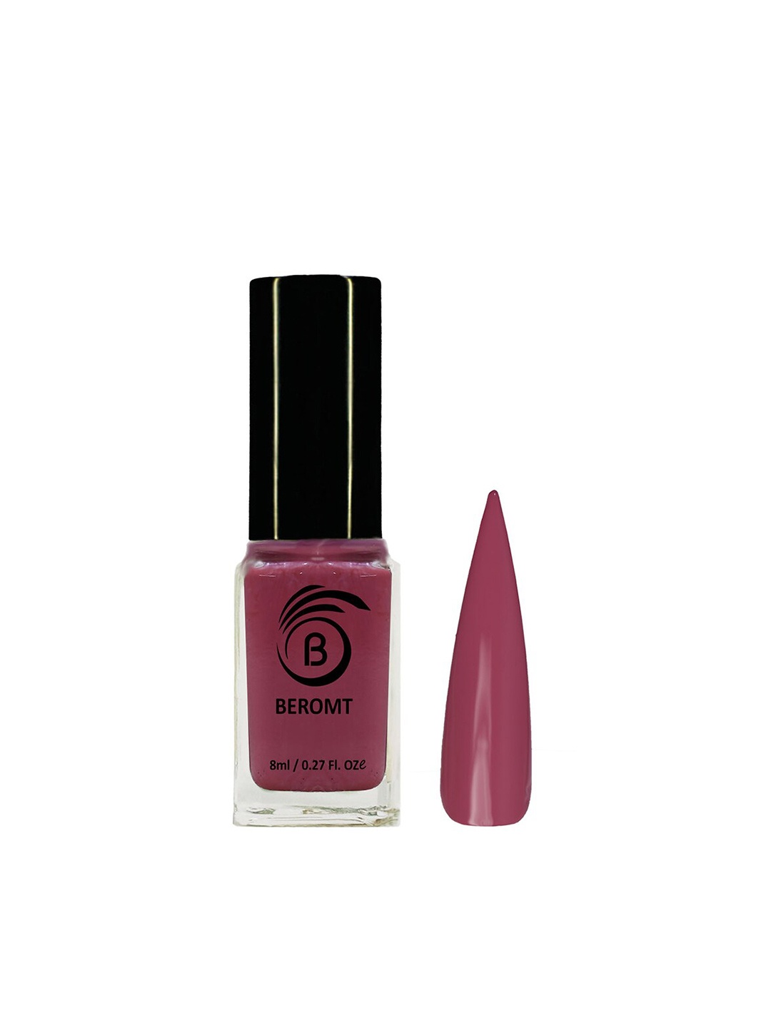 

BEROMT Solid Twist Vegan Fast-Dry High Gloss Gel Nail Polish - Shade 7033, Pink