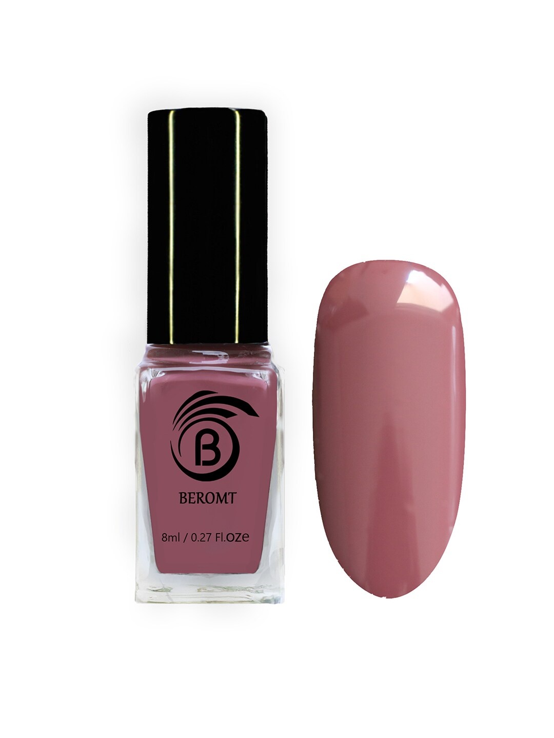 

BEROMT Solid Twist Gel Finish High Gloss Fast Dry Nail Polish 8 ml - Gossip Girl 7010, Pink