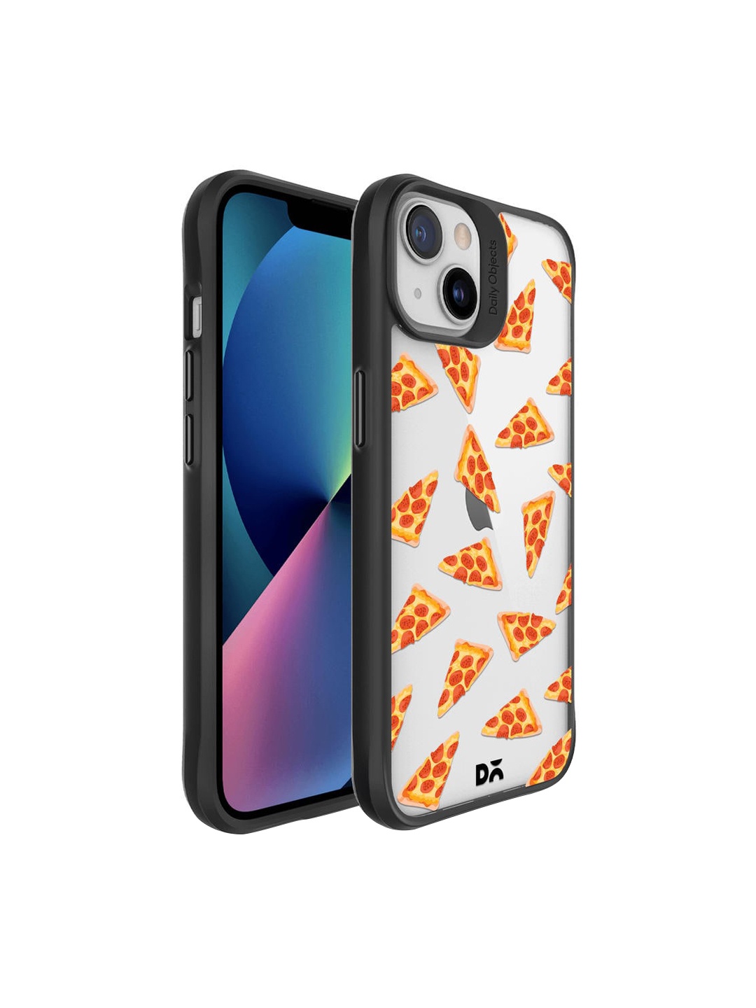 

DailyObjects White & Yellow Pizza Slice Printed Icon iPhone 13 Back Case
