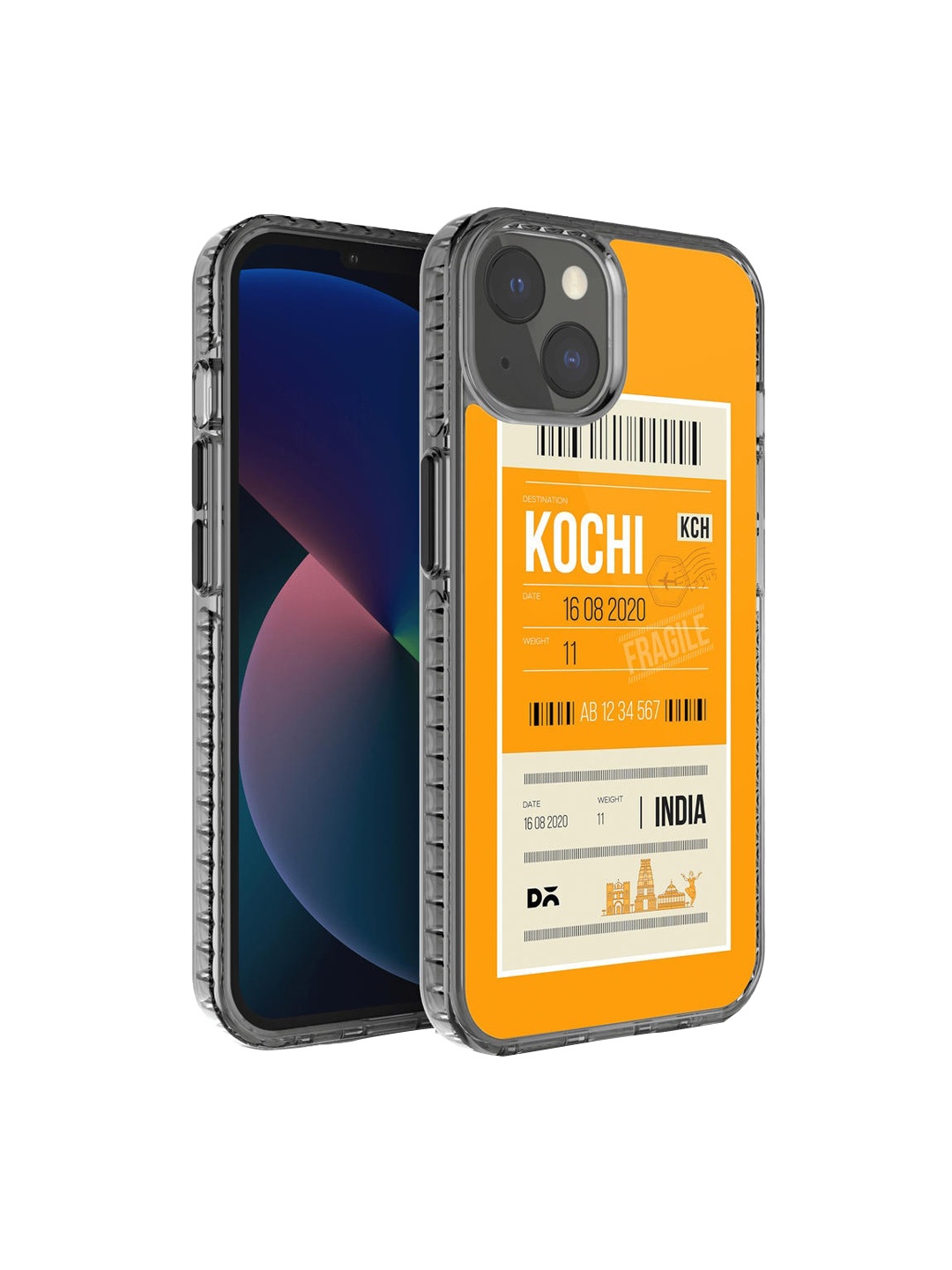 

DailyObjects Yellow & White Kochi City iPhone 13 Back Case
