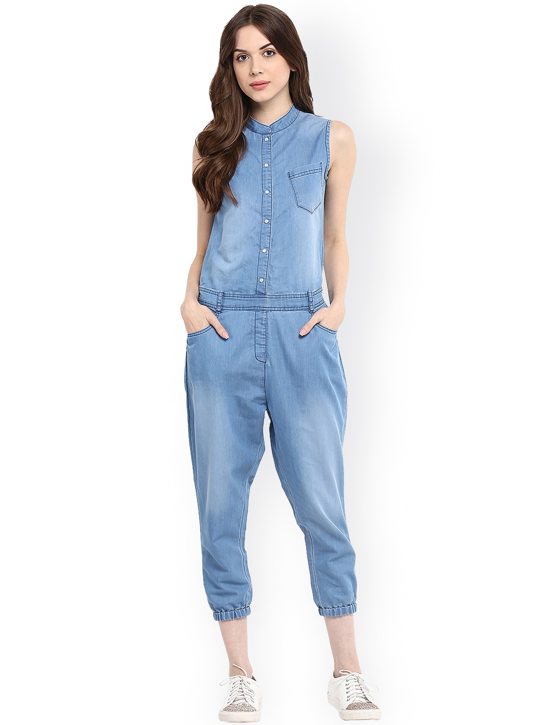 

StyleStone Women Blue Denim Jumpsuit