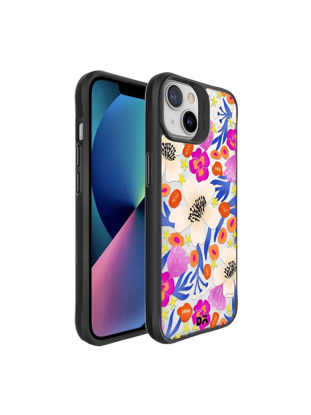

DailyObjects Purple & Beige Printed iPhone 13 Phone Case