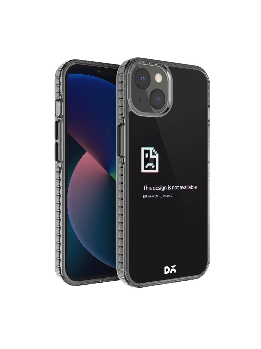 

DailyObjects Black & White Printed iPhone 13 Back Case
