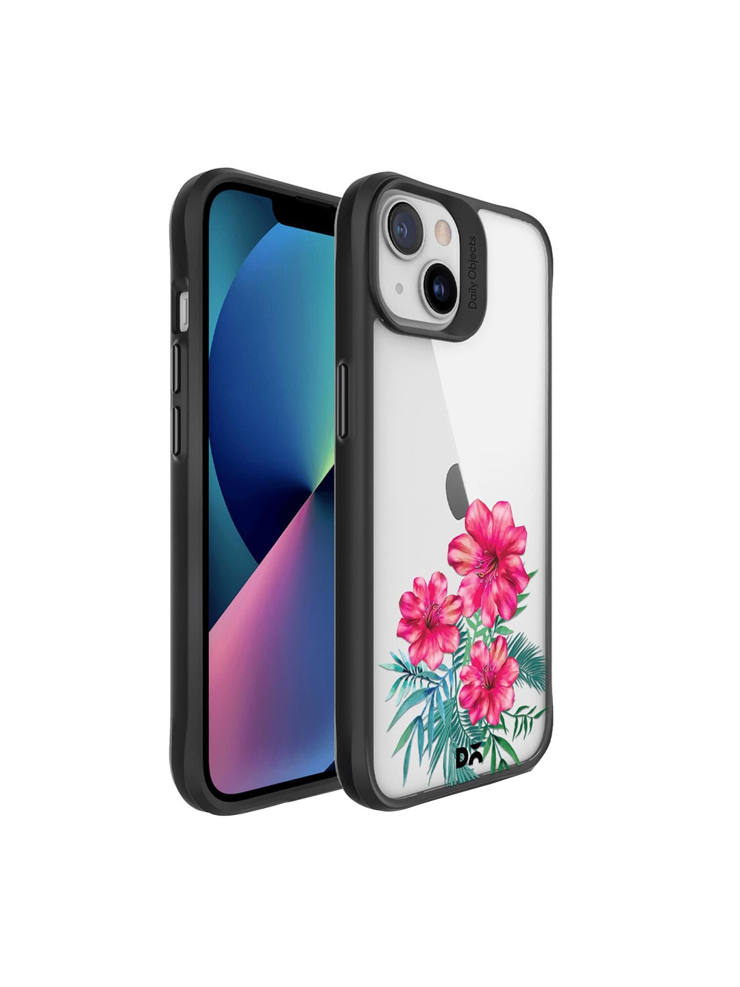 

DailyObjects White & Pink Printed iPhone 13 Phone Case