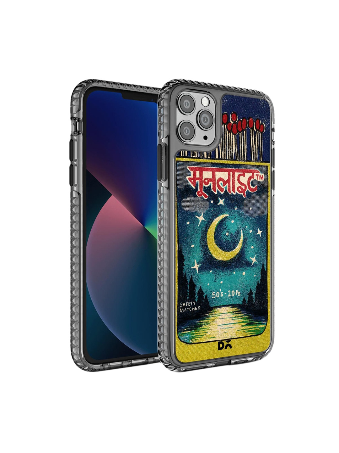

DailyObjects Blue & Yellow Printed iPhone 11 Pro Back Case