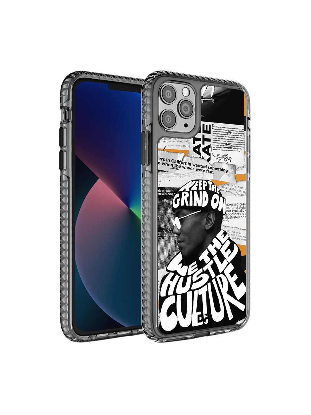 

DailyObjects Black & White We The Hustle Cultre Stride iPhone 11 Pro Back Case