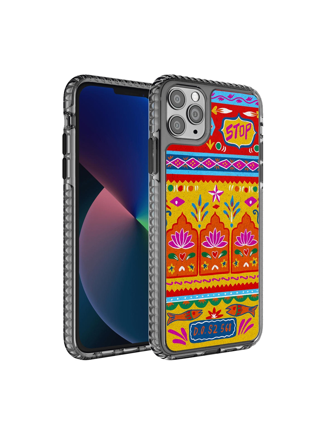 

DailyObjects Multi-Colored Rangeen Artist Truckback iPhone 11 Pro Back Case