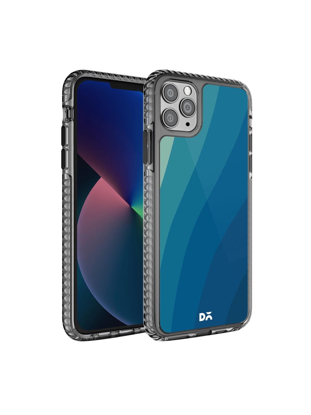 

DailyObjects Blue & Green Printed iPhone 11 Pro Back Case