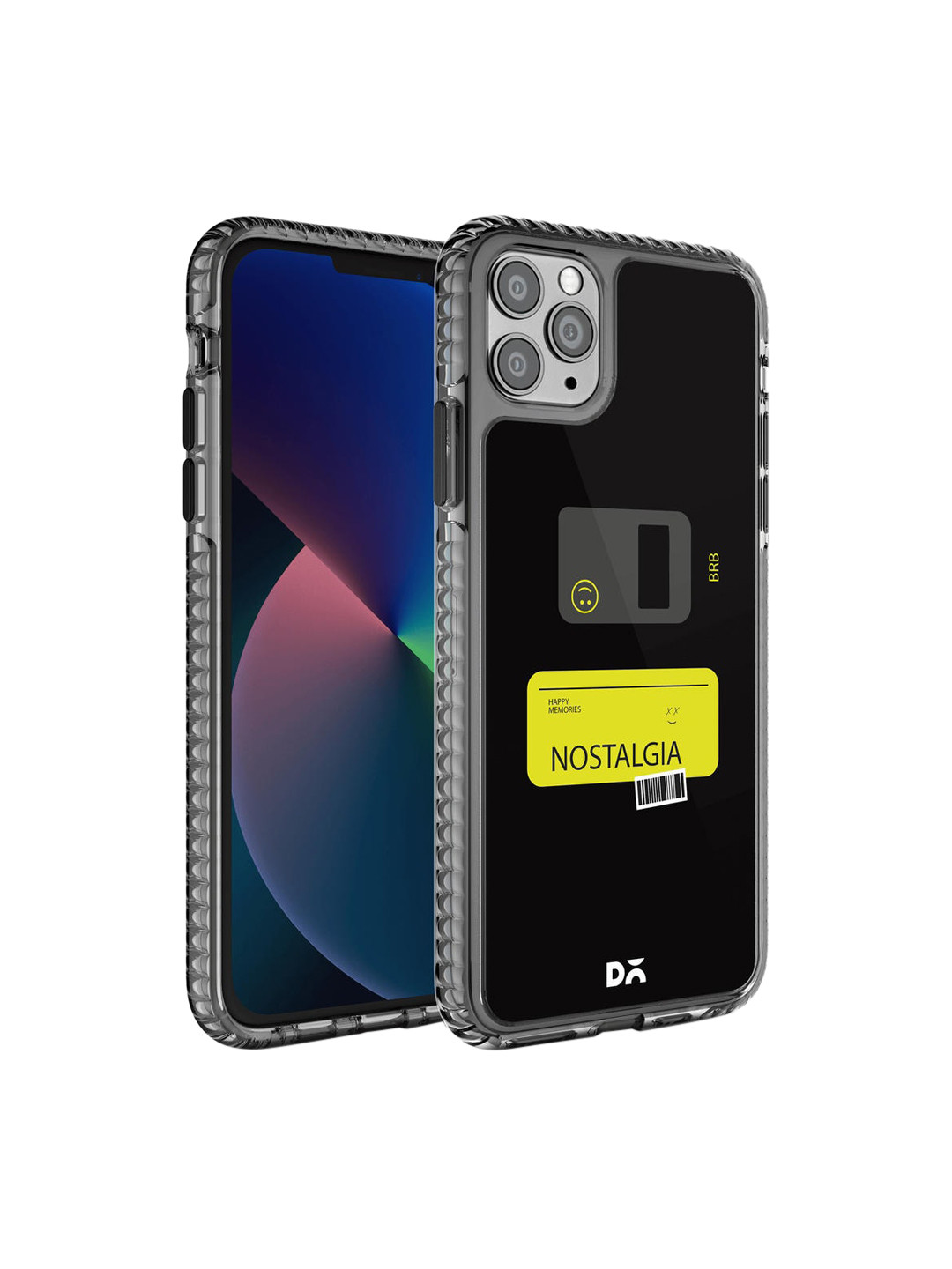 

DailyObjects Black & Yellow Printed iPhone 11 Pro Max Phone Case