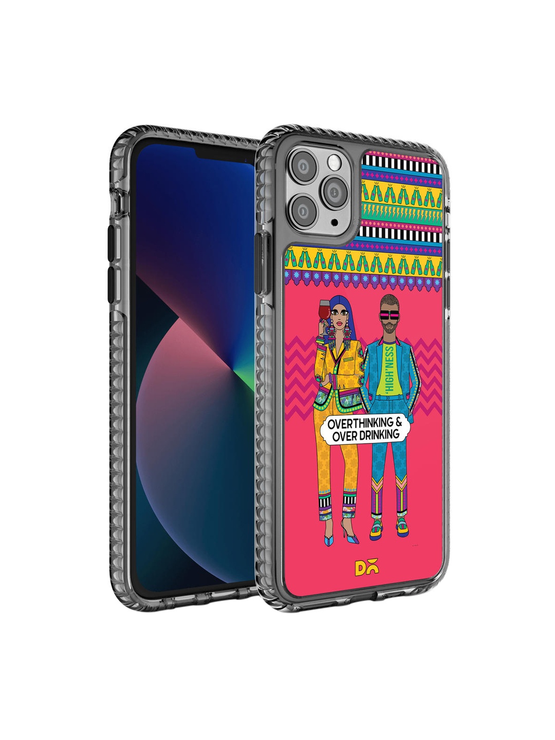 

DailyObjects Pink Printed iPhone 11 Pro Max Phone Case