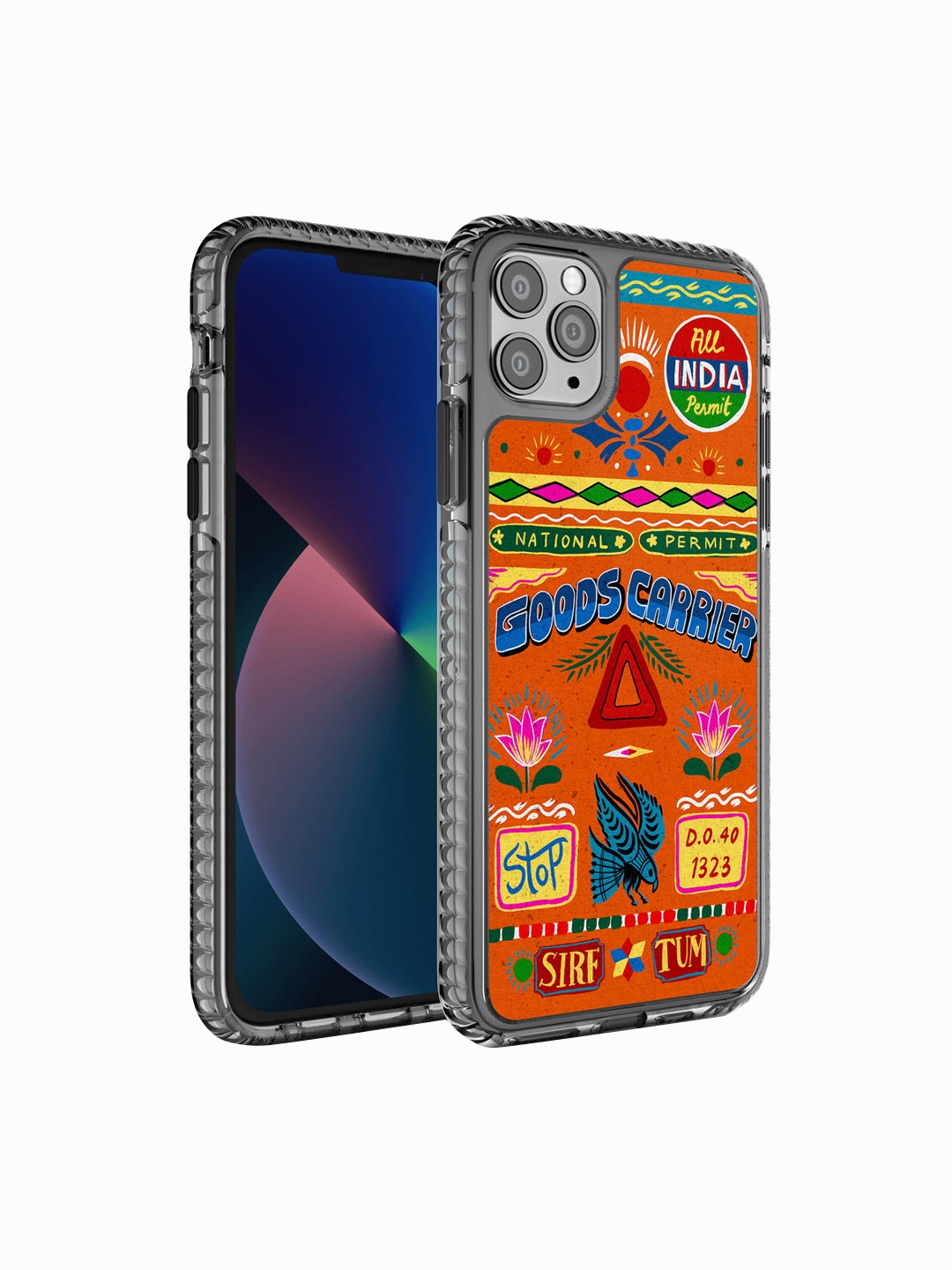 

DailyObjects Orange Printed iPhone 11 Pro Phone Case