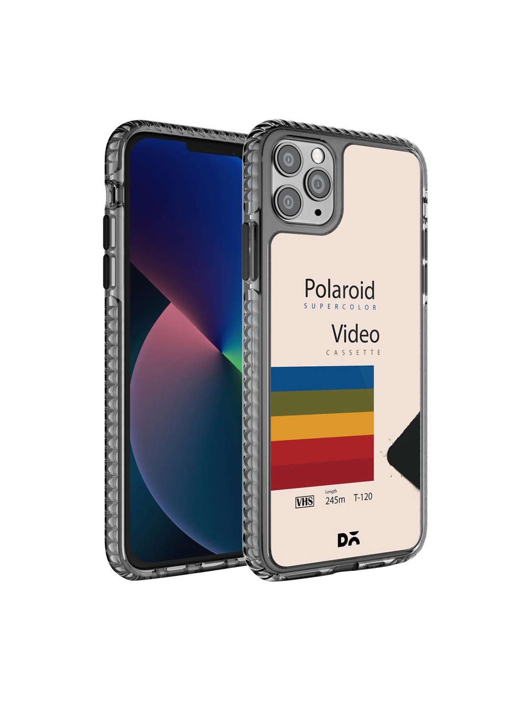 

DailyObjects Multicoloured Polaroid VHS iPhone 11 Pro Max Phone Case, Multi