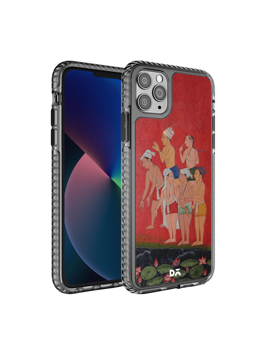 

DailyObjects Red & Green Printed iPhone 11 Pro Max Back Case
