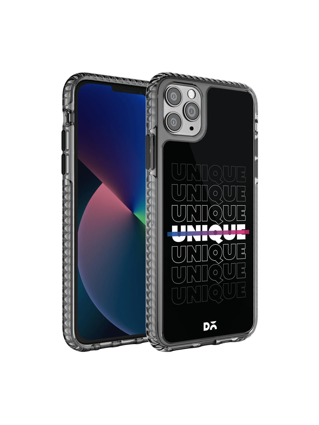 

DailyObjects Black & White Unique iPhone 11 Pro Max Back Case