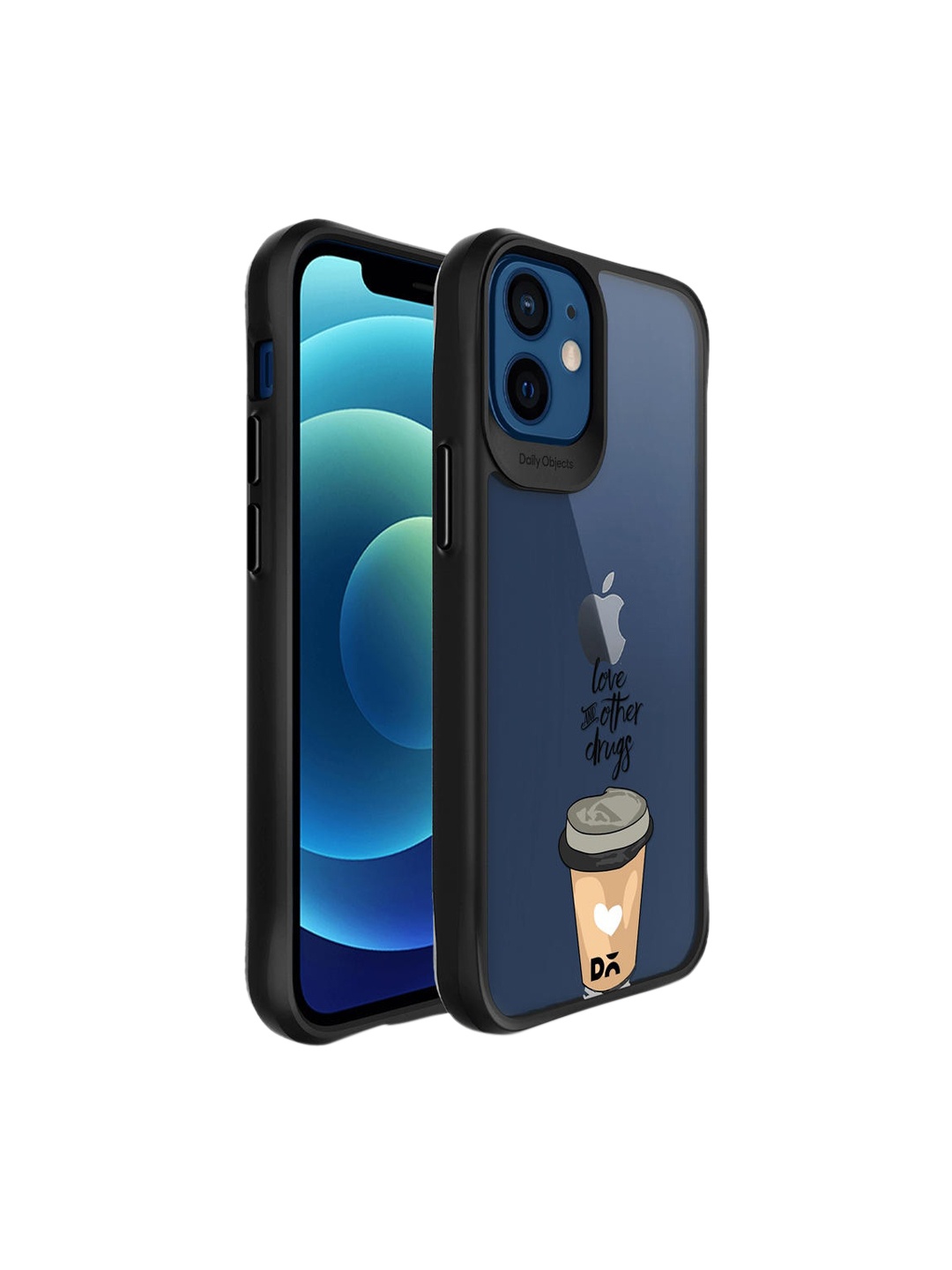 

DailyObjects Black Printed Coffee Is Love iPhone 12 Phone Case