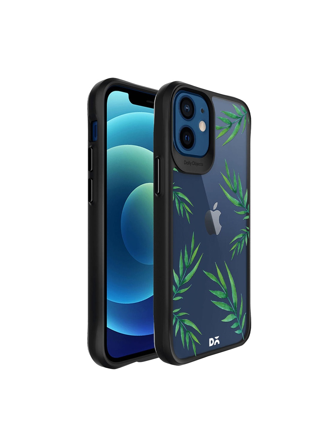 

DailyObjects Blue & Green Printed iPhone 12 Back Case