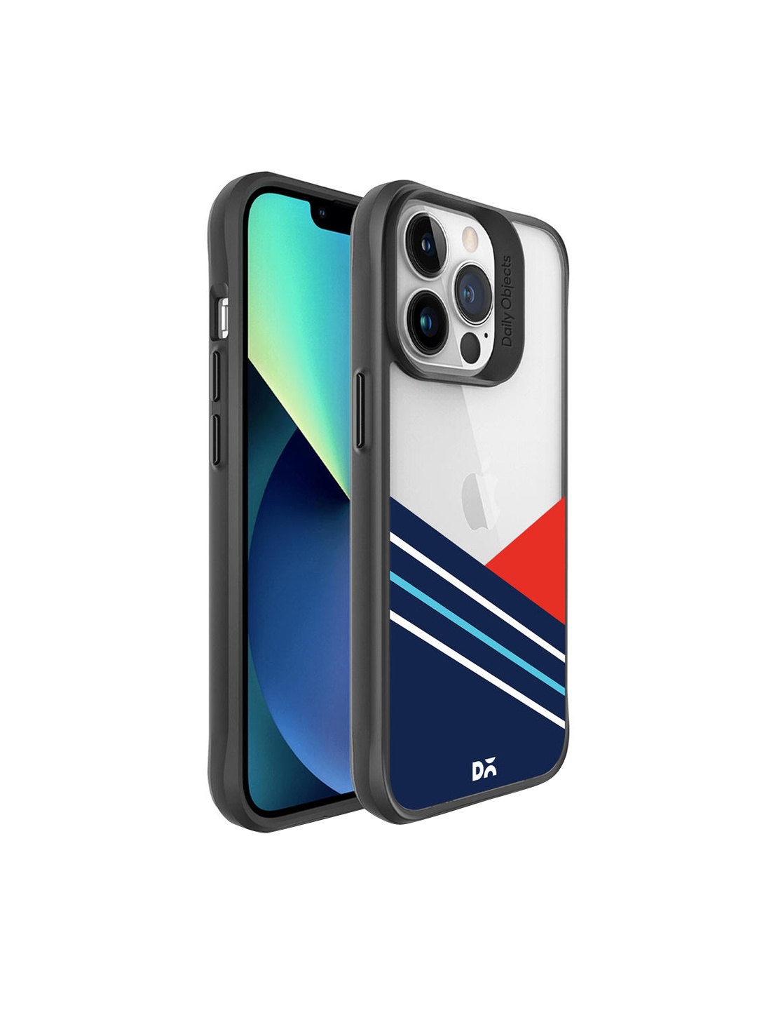 

DailyObjects Multi-Coloured Printed Stripe Slide iPhone 13 Pro Phone Case